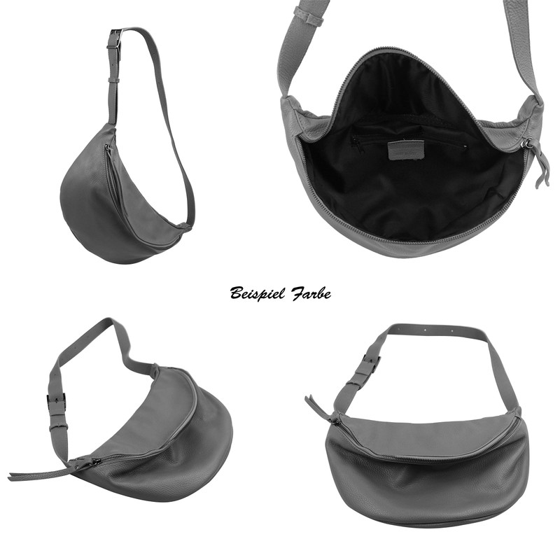 SH Leder Fania G697 Women's Genuine Leather Unisex Chest Bag