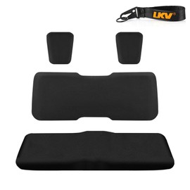 LKV Pioneer 700 Seat Covers Compatible with 2014-2024 Pioneer 700 700-4, 1680D Waterproof Repellent UTV Bench Seat Cover All-Weather Protection
