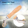 KooingTech Brass Seam Roller, 6mm Brass Detail Penny Roller, Welding