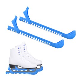 FVFVAHO Ice Skate Protector for Ice Hockey Skates, Figure Skating Protection, Adjustable Ice Skate Protector, Ice Hockey Accessories for Kids and Adults, Figure Skating (Blue)