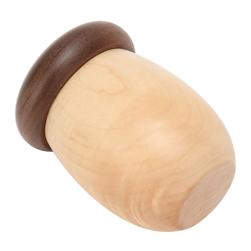 Acorn Shaped Toothpick Container 8cm Height Rounded Structure Eco Friendly