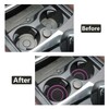 JUNAHAA Car Cup Coaster Universal Automotive Waterproof Non-Slip Cup Holders