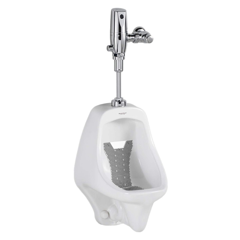 Mini Splash Hog Vertical Urinal Screen - Cotton Blossom