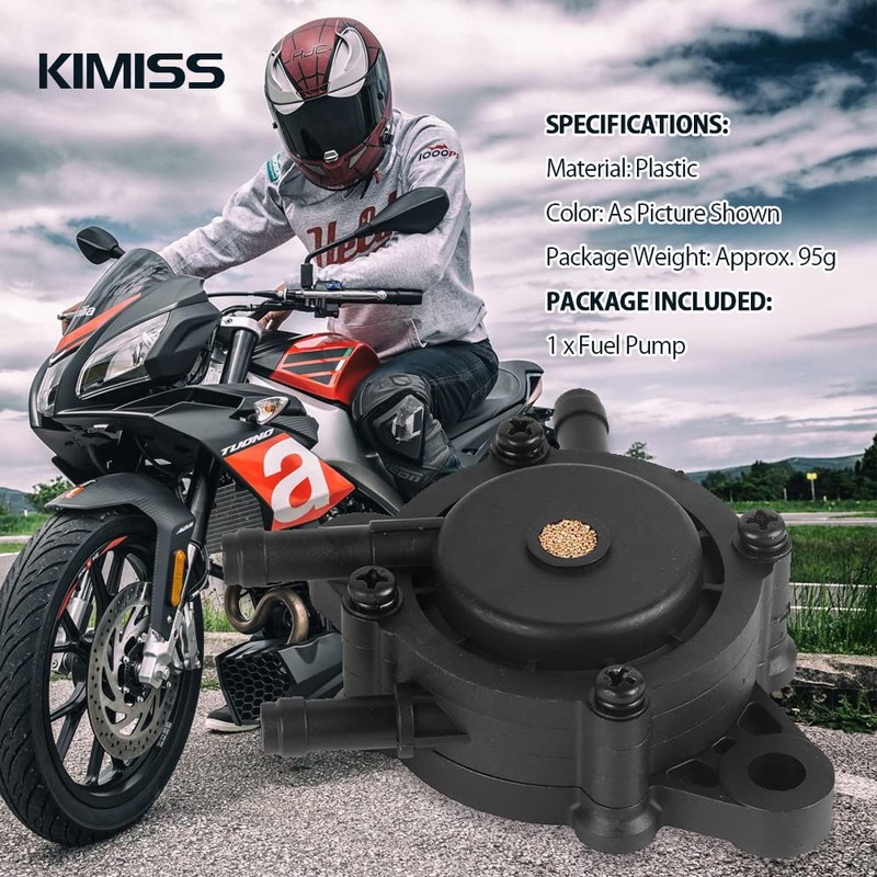 KIMISS Fuel Pump, Fuel Gas Pump for Mikuni Briggs &