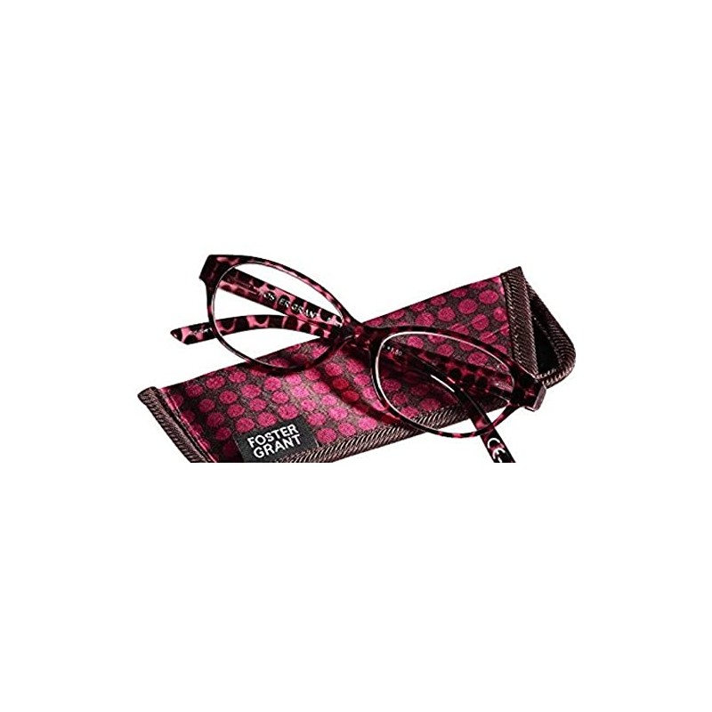 Foster Grant Monica Reading Glasses, Magenta, 1.25