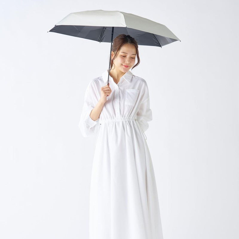 Kowaza 30287 Folding Umbrella, Hand Opening, 100% Shade, Heat Insulation,