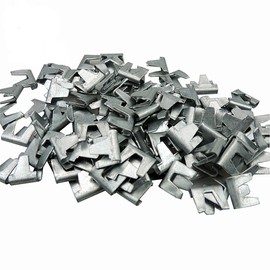 300 pcs Wire Cage Buckle Clips Poultry Chicken Quail Pigeon Rabbit Pet Cat Cage Building Assembly Kit Cage Snap Clip Clamp (clip)