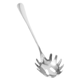 Zerodeko Pasta Server Spaghetti Spoon- Stainless Steel Spaghetti Fork Noodle Spoon Pasta Serving Utensils Spaghetti Ladle Pasta Spatula Tool for Kitchen