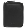 Voi Norma 70830 Women's Mini Wallet Leather Unisex, black