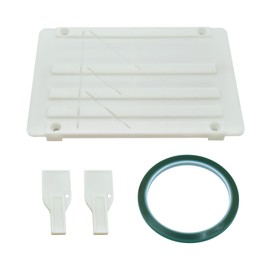 GeekTeches Splicing Tape Set Professional Splicing Block Kit Opening Cassette Leader Tapes for Revoxsonido 1/4 1/2 1/8 1 Inch Tape