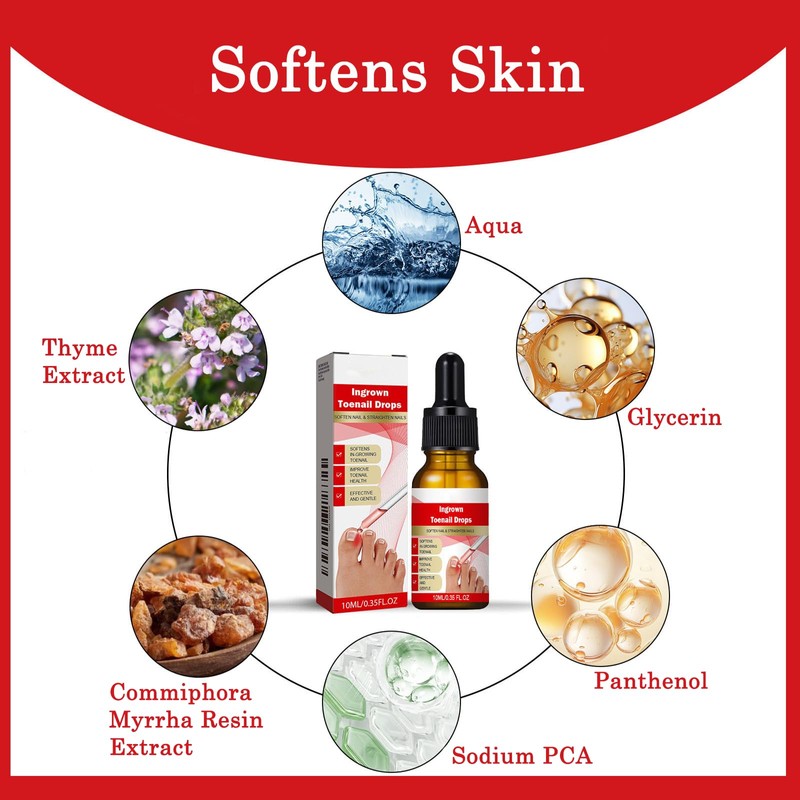 Ingrown Toenail & Cuticle Support Oil – Helps Maintain Nail