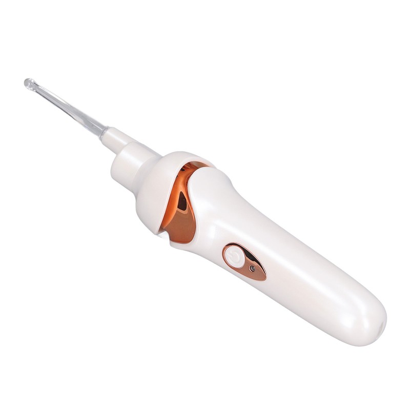 Electric Ear Vacuum Cleaner with LED Light Soft Tip USB