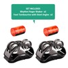 Rigych 2 pcs Rhythm Finger Shaker & 2 pcs Foot