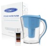 Crystal Quest Water Filter Pitcher - 12-Cup Capacity, Includes 1