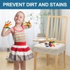 smiry Waterproof Seat Covers for Dining Room Chairs Set of