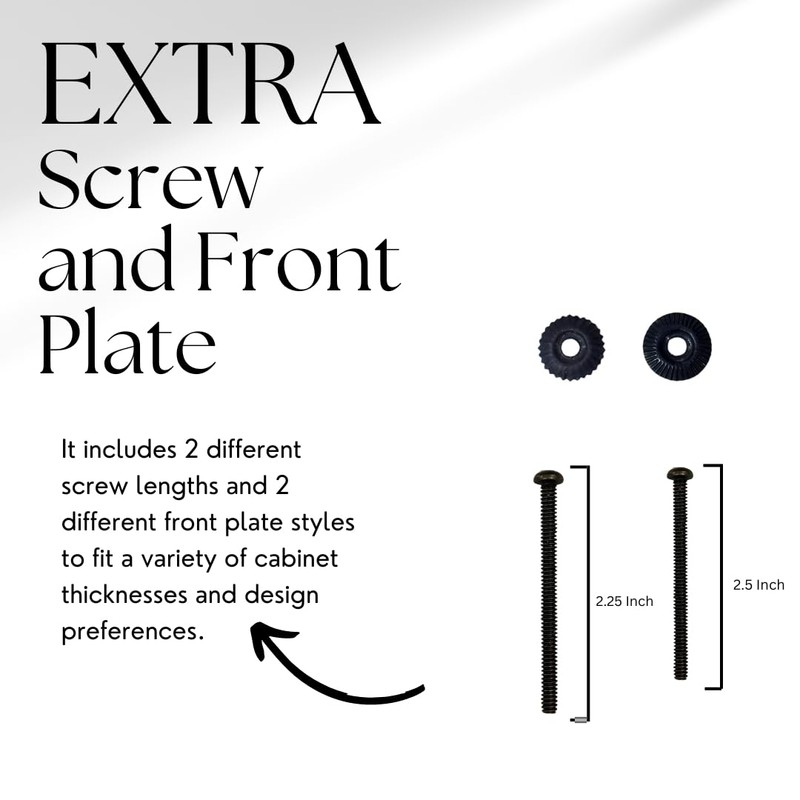 Perilla Home Set of 6 Crystal Knobs for Cabinet &