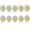 CBconcept UL Listed, SidePin G4 LED Light Bulb, 10 Pack,