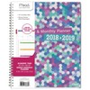 Mead - Planificador de año académico 2018-2019 semanal y mensual,