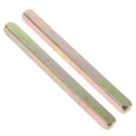TopHomer Windows UPVC and Door Handle Spindle Plain Bar 8mm x 90mm Solid Steel Spindle Bar Replacement Square Bar for Door Handles Lock Knob