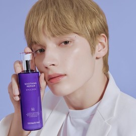 Dermafirm 수딩 리페어 에멀전 R4 200ml (증정 : 토닝세럼 1ml2매리페어4종파우치 2매) Soothing Repair Emulsion R4 200ml (Gift: Toning Serum 1ml 2 Sheets Repair 4 Types Pouch 2 Sheets)