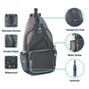 Javolto - Mochila cruzada multiusos para hombres y mujeres, bolsa