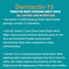 Dermactin-TS Multi Masking T&U Zone Facial Mask Treatment - Oil