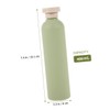 Gatuida Travel-Sized Flip Cap Bottle Empty Plastic Squeeze Bottle Leakproof