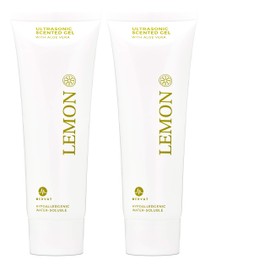 Medvat Clear Transmission Gel - Lemon Scented - 80g (2.8oz) Tubes - 2Pack