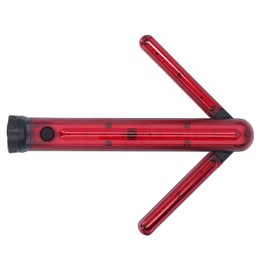 LED Road Safety with Turn Arrow, Red Arrow LED Warning Light with Detachable Magnetic Base, Flares Emergency Road Baton Roadside Emergency Car Kit for Road Warning