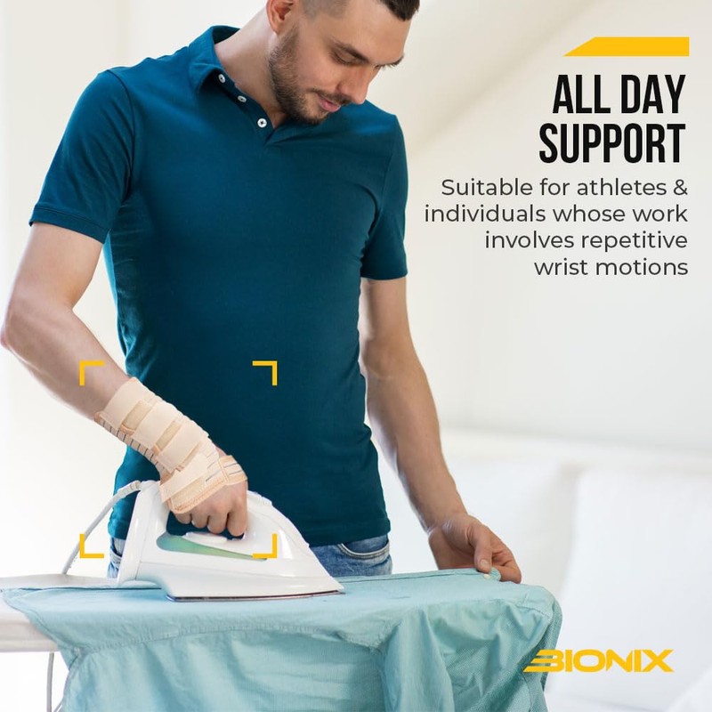 Bionix Wrist Support Splint - Breathable Wrist Brace for RSI,