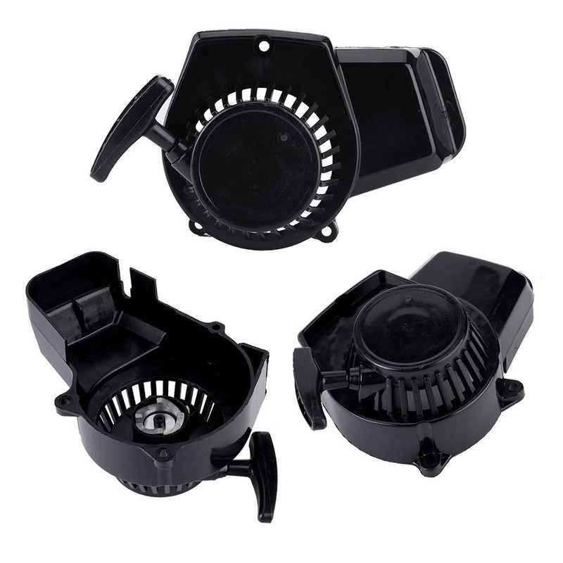 Pocket Bike Motorcycle Pull Starter Plastic Black 47-49cc 2-Stroke Motorcycle