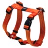 Rogz Snake Harness Reflective, Orange
