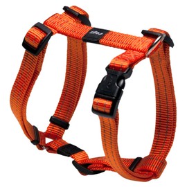 Rogz Snake Harness Reflective, Orange