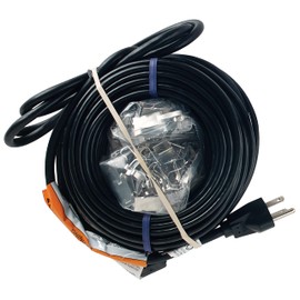 RC120 Electric Roof Cable Kits, 120V x 600W x 120Ft, Black