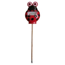 AM Conservation Group Indoor & Outdoor Soil Moisture Meter - Simply Conserve | Ladybug Themed Moisture Meter for Plants w/Easy to Read Dial | Single Pack (MM071-L)