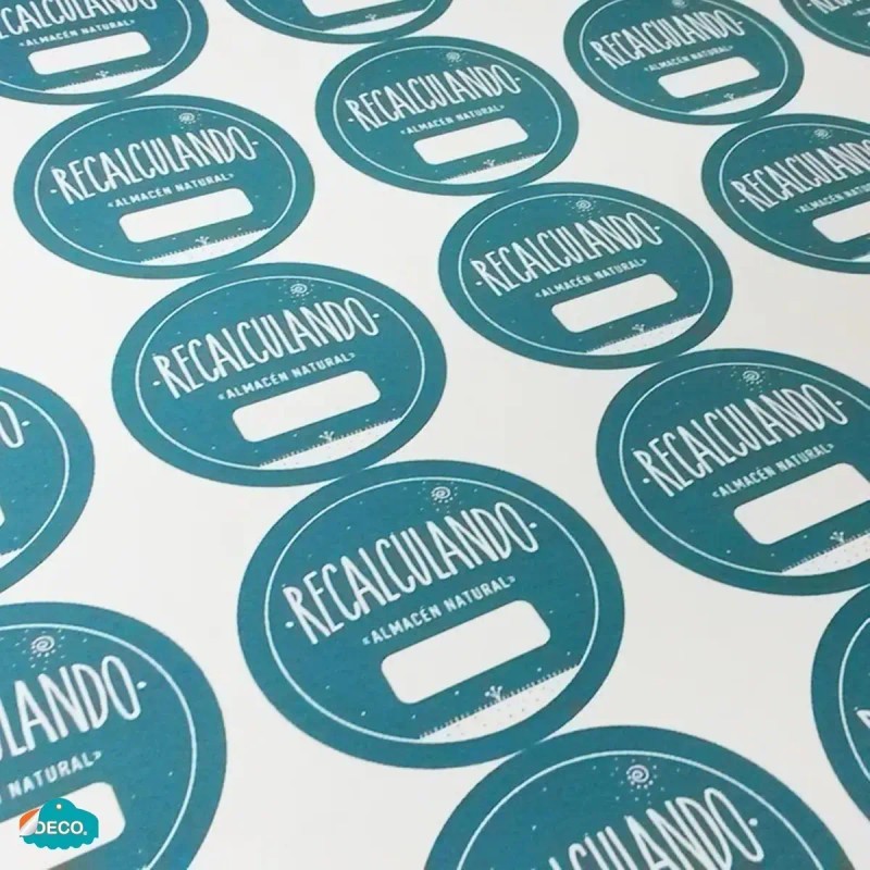 Etiquetas Adhesivas Personalizadas 32 De 5cm