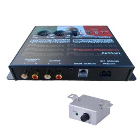 Power Acoustik Bass-MX Mexico Flag Digital Bass Restoration Car Audio Processor
