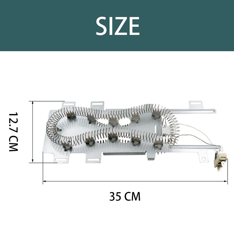 8544771 Dryer Heating Element with 279973 Dryer Thermal Cut Off