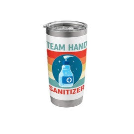 Germaphobe Team Hand Sanitizer Funny Stainless Steel Insulated Tumbler