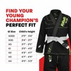 Hawk Sports Brazilian Jiu Jitsu Gi for Kids, Ultra-Light Extra