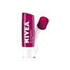 NIVEA Blackberry Lip Care, Tinted Lip Balm with Shea Butter,