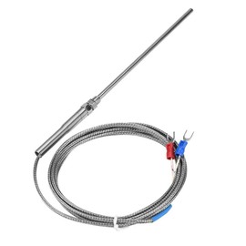 Cable de cable termopar tipo K de 0 a 400 ℃ con sensor de alta temperatura M8 rosca 150 mm sonda 1 M 2 M 4 M 5 M (2 m)
