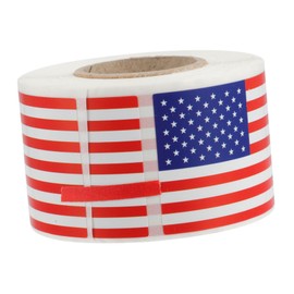 LALAFINA DIY American Flag Sticker Sheets by 250 Pieces Scrapbook Luggage Festival Party Favor Decals