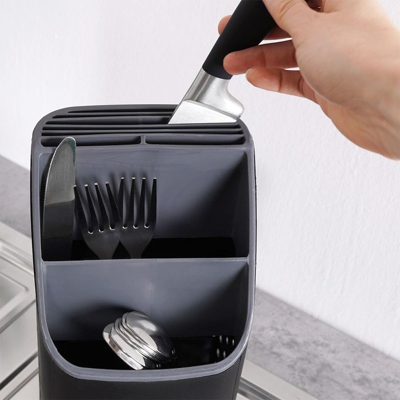 Vilde Cutlery Drainer Cutlery Basket Kitchen Utensil Holder Kitchen Organiser