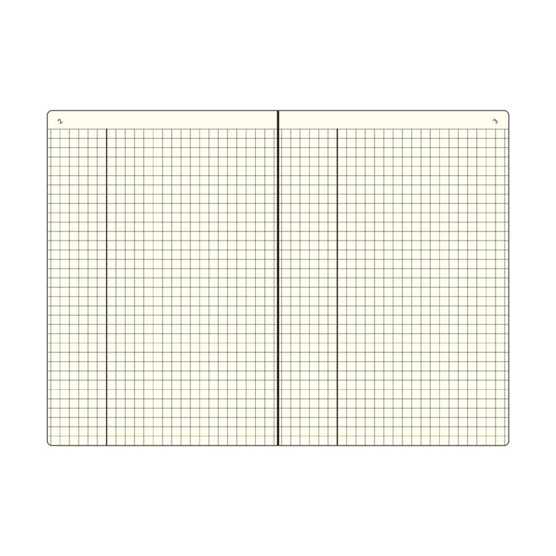 Daigo Notebook isshoni. Note Number B6 Graph Black R1743