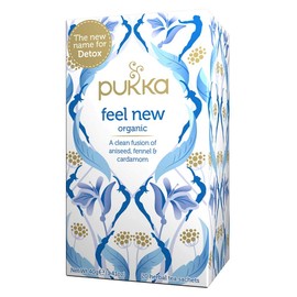 Pukka Herb Tea Feel New Organic Enveloped Tea Bags 20's (3 Pack)