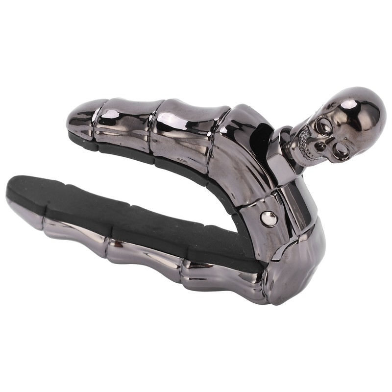 Guitar Capo Ballad Zinc Alloy Silicone Diacritics Skull Musical Instrument