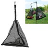 Camping Dry Net Outdoor Hanging Triangular Storage Net Mesh Organizer