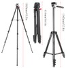KINGJOY VT-831 Aluminum Alloy Portable Tripod 4 Sections Bearing 3KG
