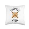 PIEROGI TIME Cute Pierogi With Rolling Pin Poland Gift Throw